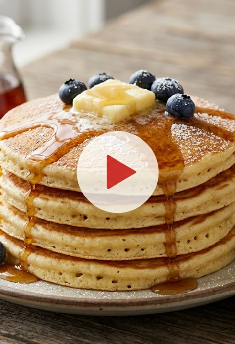 Easy Fluffy Buttermilk Pancakes Recipe for Busy Mornings