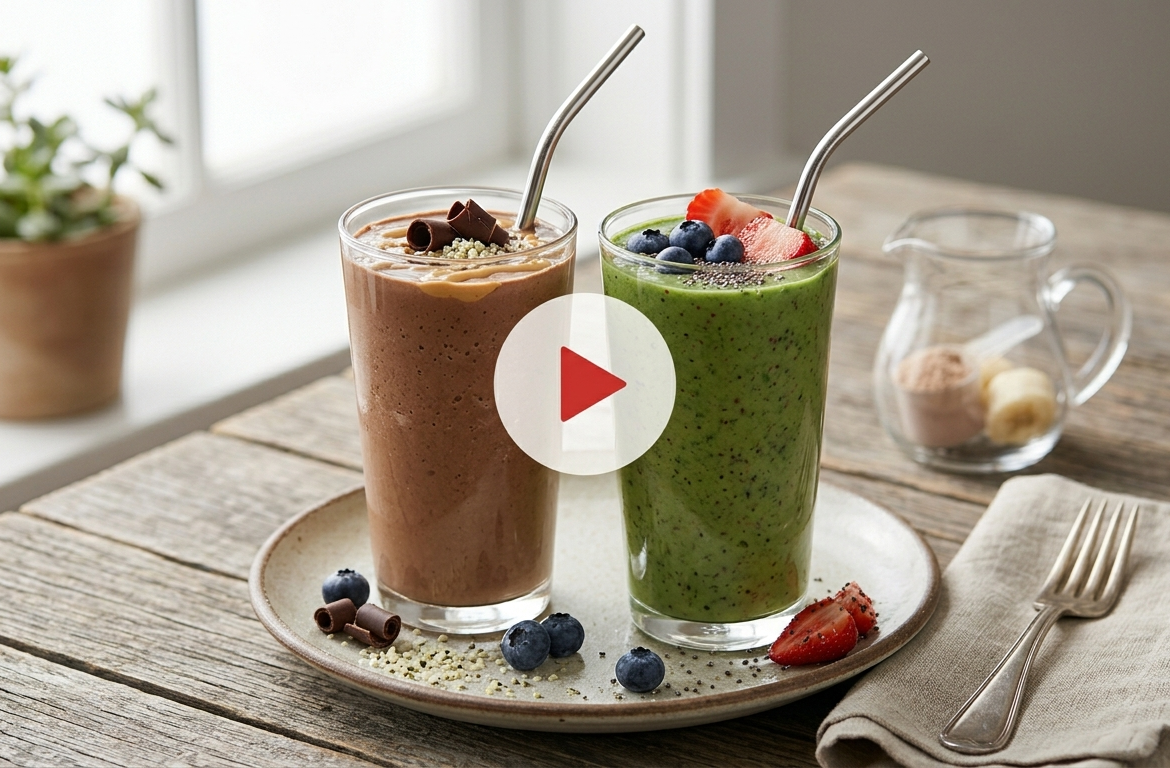 Healthy High-Protein Breakfast Smoothie Recipes You'll Love