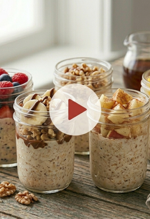 Overnight Oats: 10 Healthy Breakfast Ideas for Meal Prep