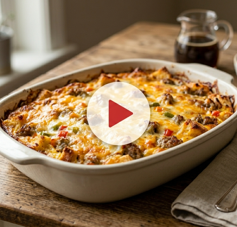 The Best Cheesy Breakfast Casserole for Family Brunches